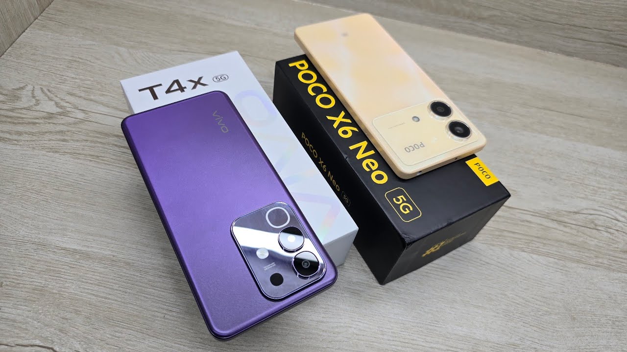 Vivo T4x 5G vs Poco X6 Neo 5G - Which Should You Buy ?