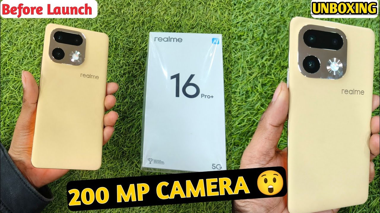 Realme 16 Pro Plus UNBOXING Before Launch 😱 200MP Periscope Camera & 7000mAh Beast!