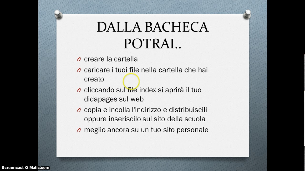 CARICARE SUL WEB UN LIBRO CREATO CON DIDAPAGES