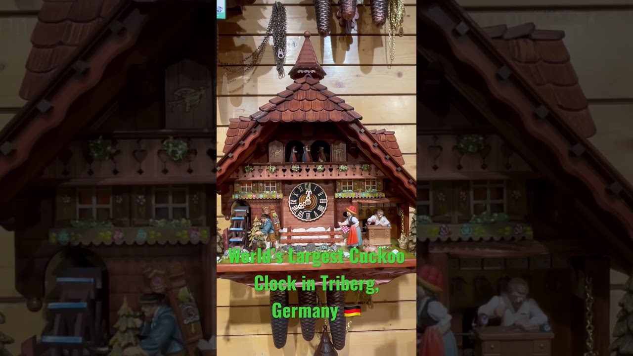 World’s Largest Cuckoo Clock in Triberg, Germany 🇩🇪 
