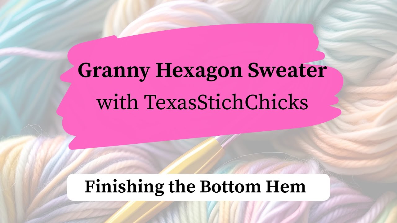 Finishing the Bottom Hem