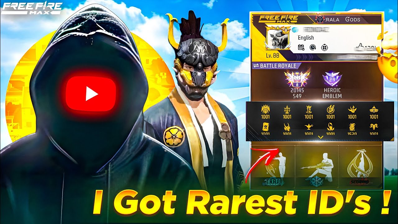 i Got 🙀 Girl Rarest I'd in Regional List |Searching 2017 Old ID's in 2026 |Darling Telugu Gamer 💥