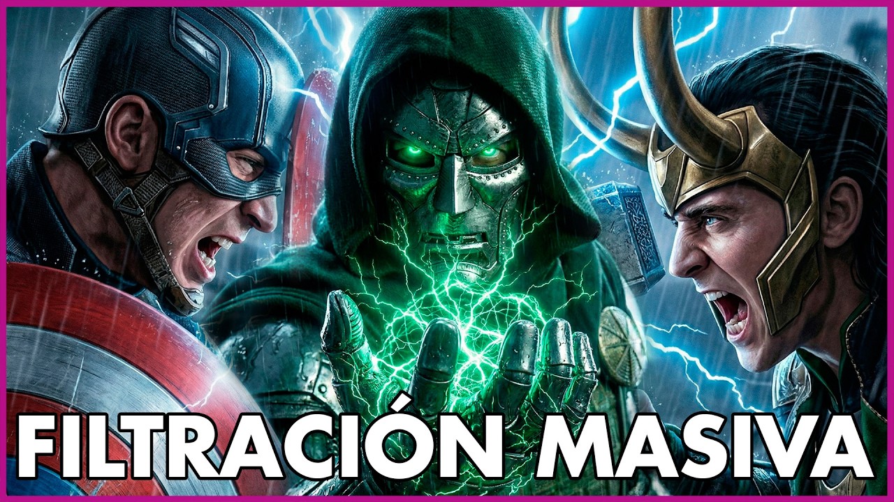 ¡MASIVA FILTRACIÓN DE AVENGERS DOOMSDAY!