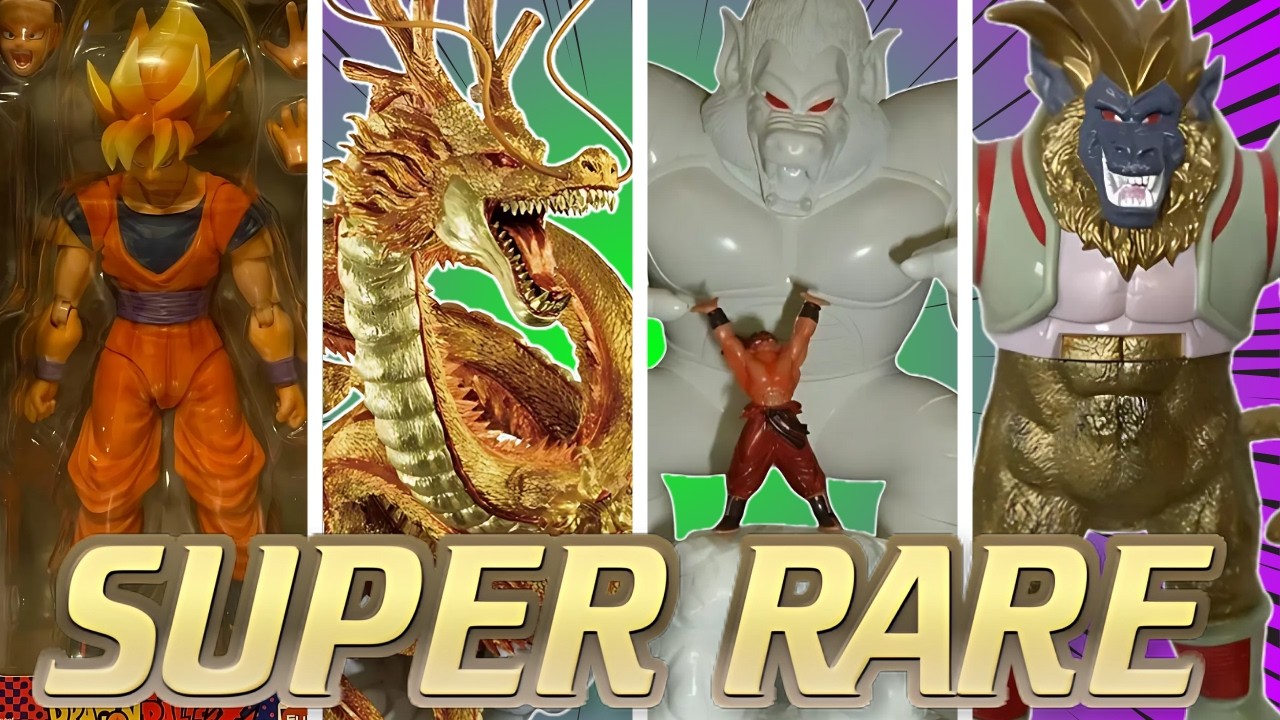 The Rarest Dragon Ball Figures of ALL TIME