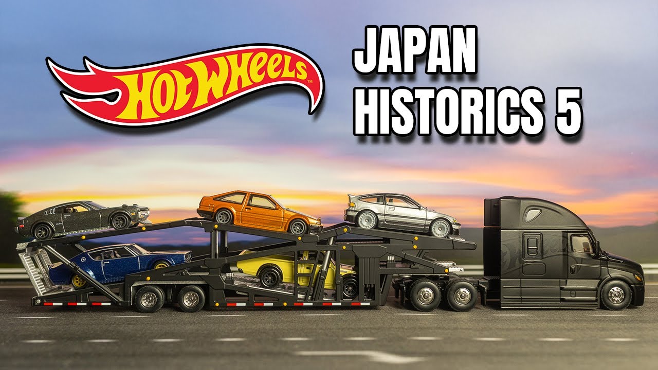 Hot Wheels Premium Japan Historics 5 UNBOXING