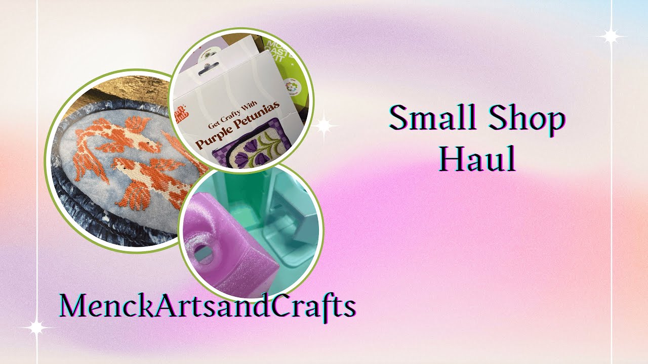 Small Shop Haul - Unboxing Art Books, Diamond Painting Pens, and Lther Crafty Things