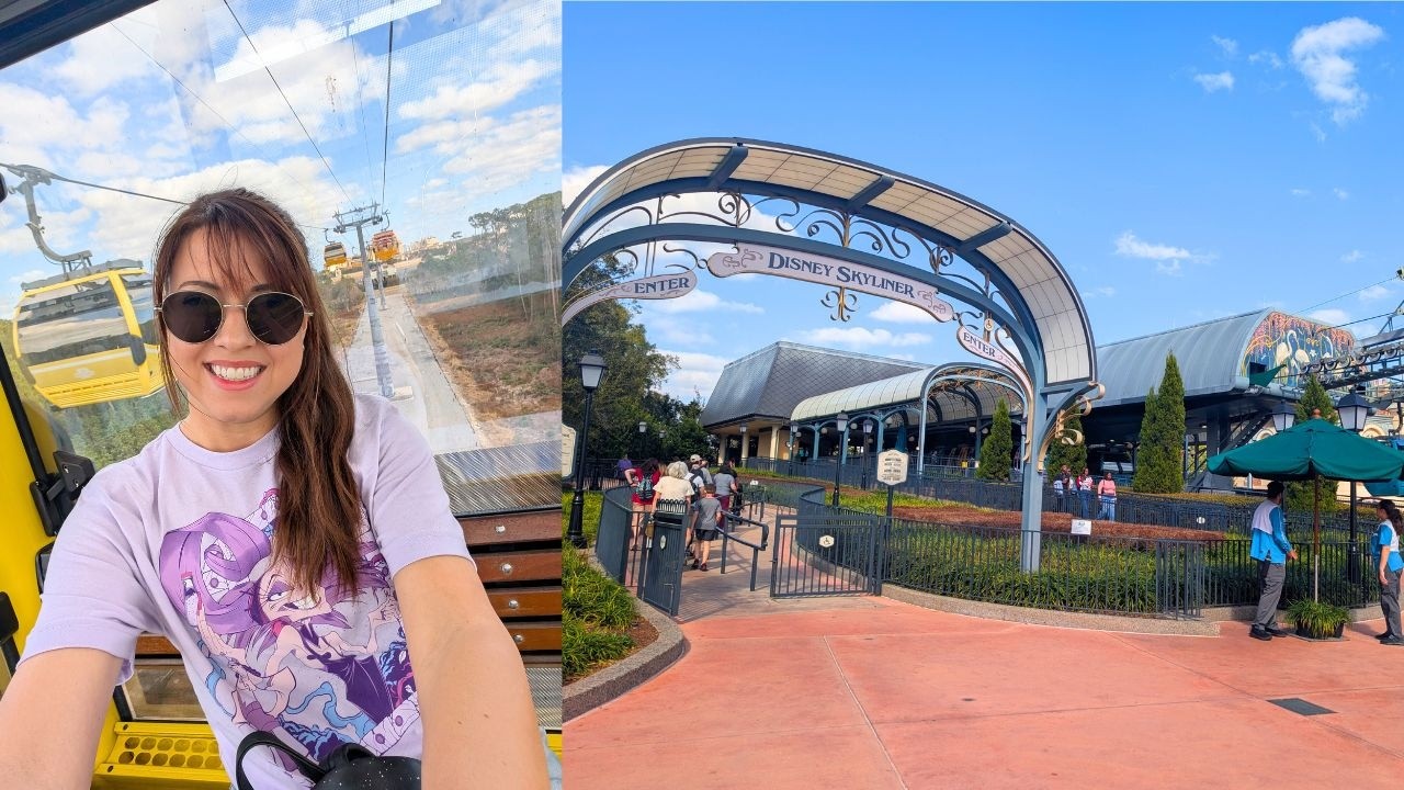 How to Use the Skyliner at Walt Disney World! Hollywood Studios to Epcot and Back!