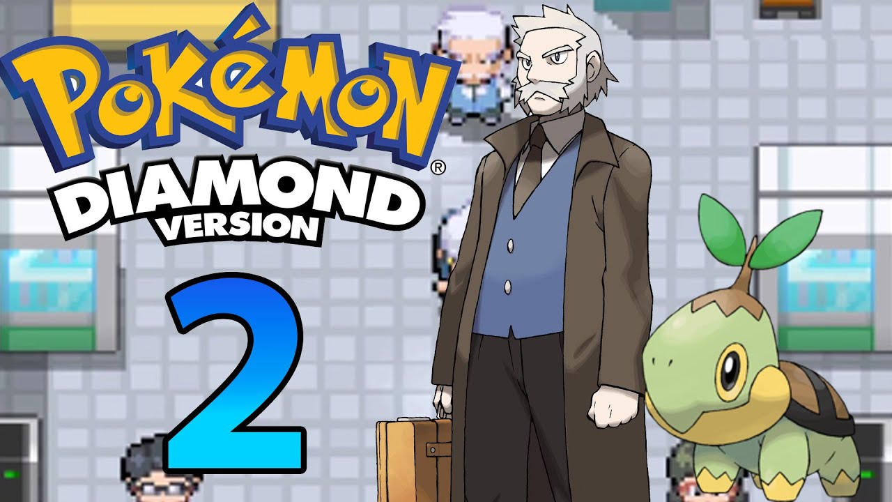 Pokémon Diamant - Edition 💎#002 Der Starter und der Professor