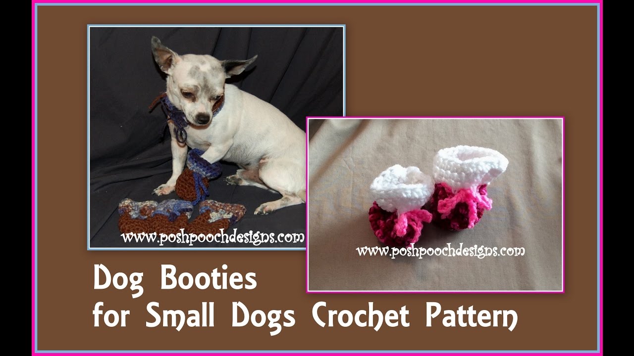 Dog Booties  Crochet Pattern