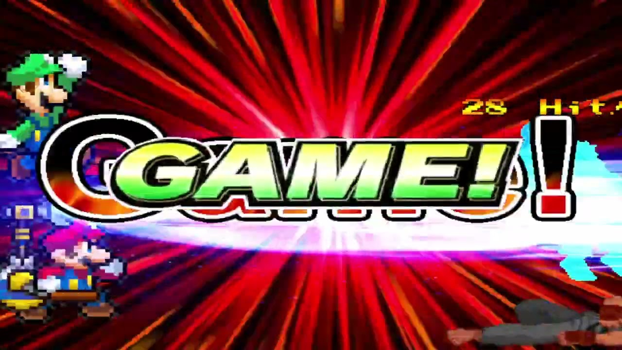 Evil Ryu And Evil Ken VS Super Better Mario And Super Better Luigi | MUGEN Request Battle