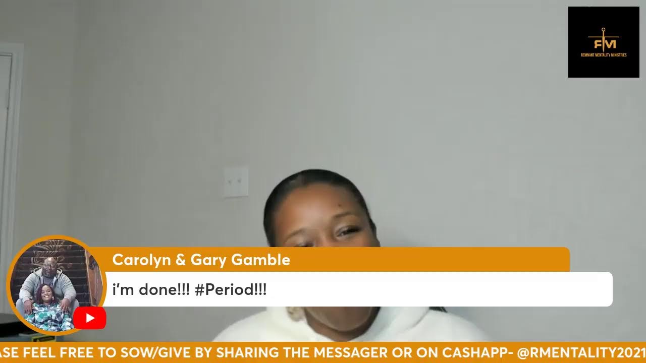 PRERECORDED-I'M DONE HERE! 