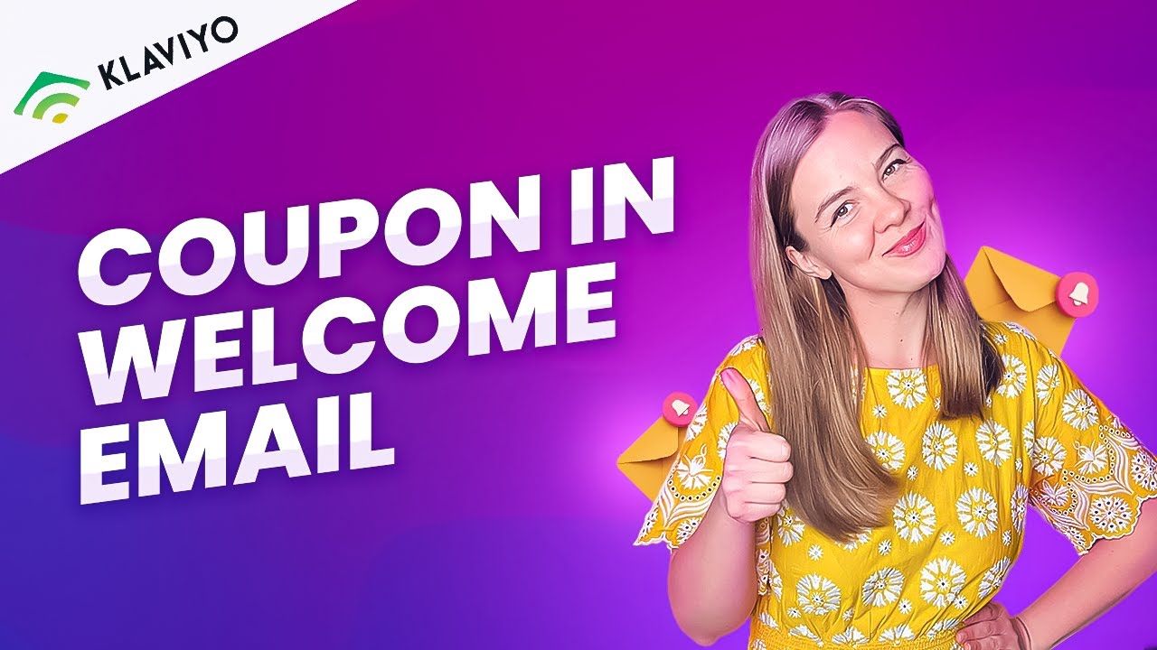 How to send a discount code in a welcome email | Klaviyo and Shopify