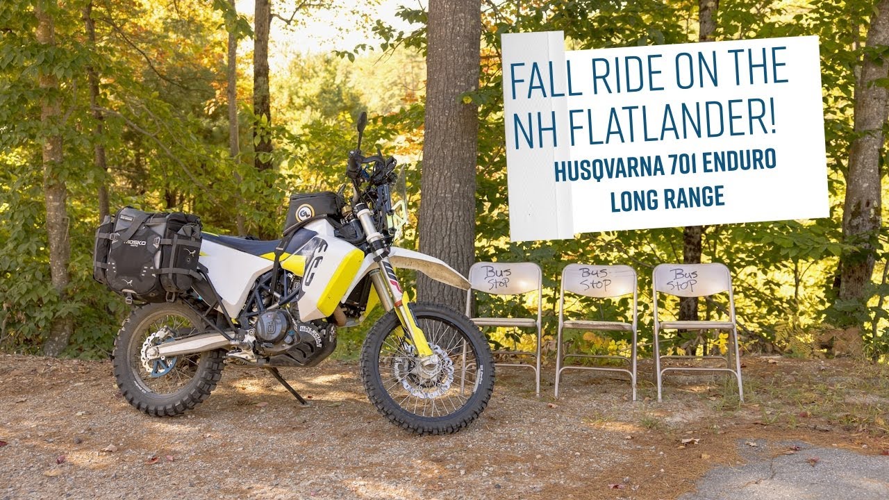 Мотопутешествие: Нью-Гэмпшир, Флэтленд, Белые горы на Husqvarna 701 Enduro LR