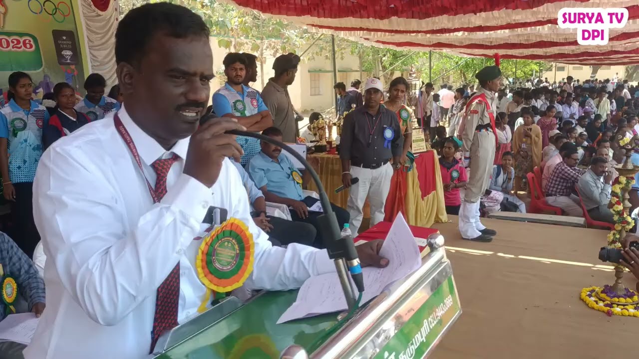 60-வது வைர விழாவை முன்னிட்டு அரசு கலைக் கல்லூரியில் விளையாட்டு விழா #suryatvdpi 