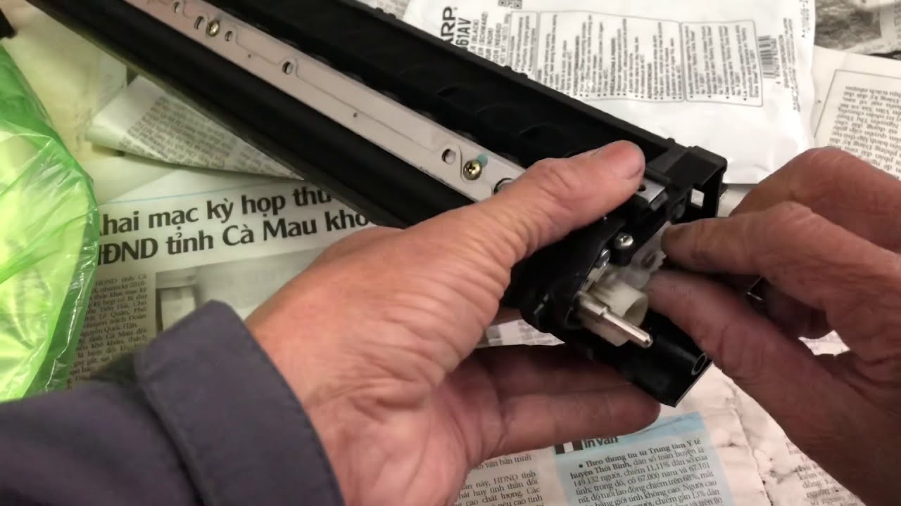 Sharp AR-M460: Error f2-40. How to replace Developer.