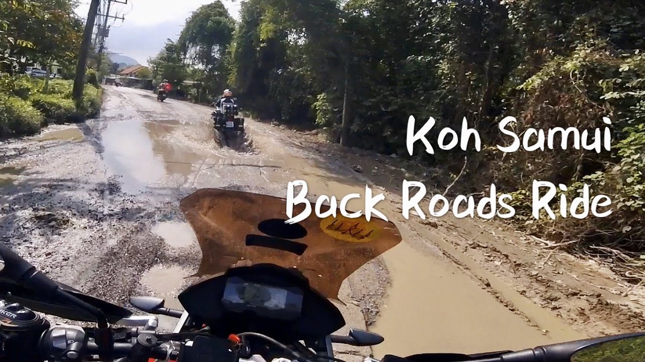 Koh Samui Back Road Riding - First Sunday Ride of 2020  // GoPro Hero Session