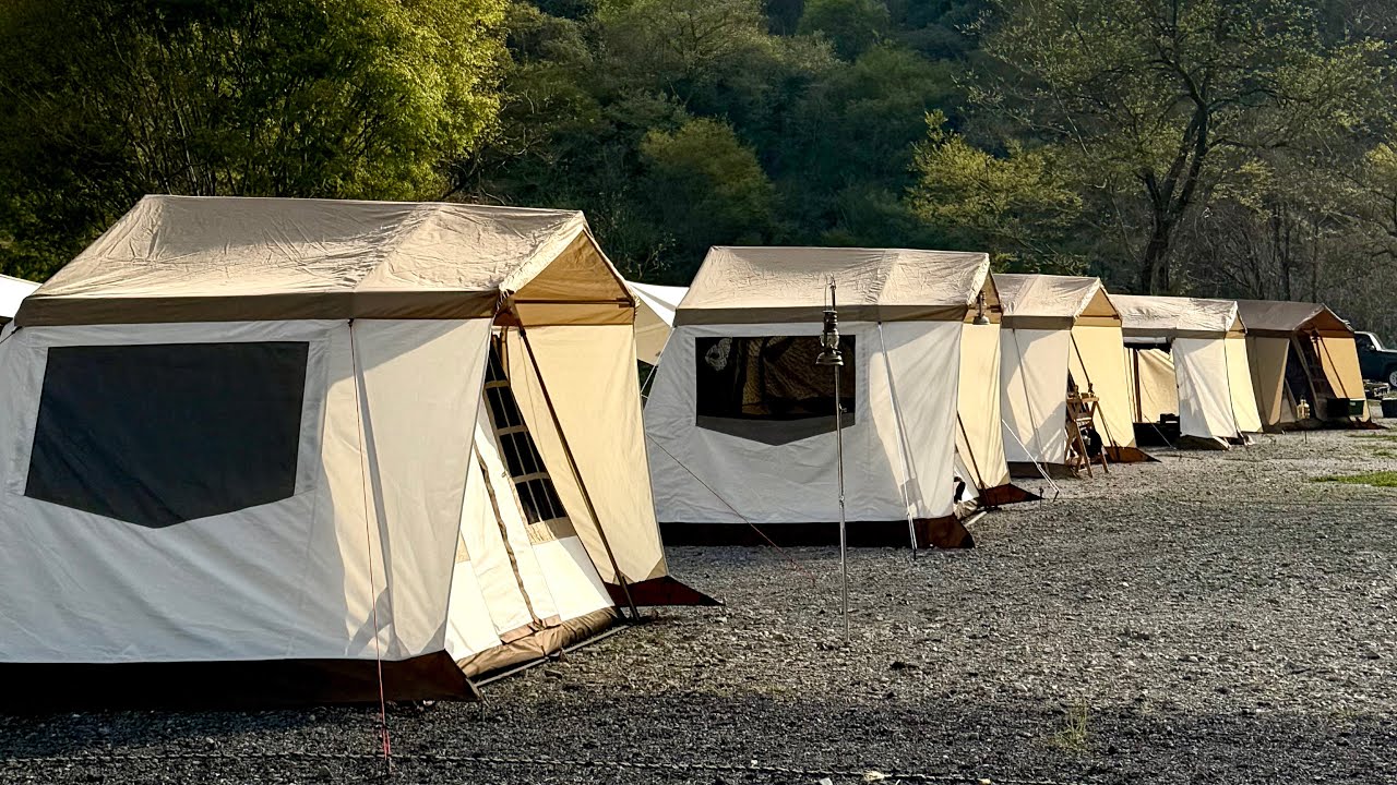 【埼玉】ogawaのロッジシェルター&オーナーロッジ が秩父に集結‼️第2回ロッジ会in ともえ川park⛺️