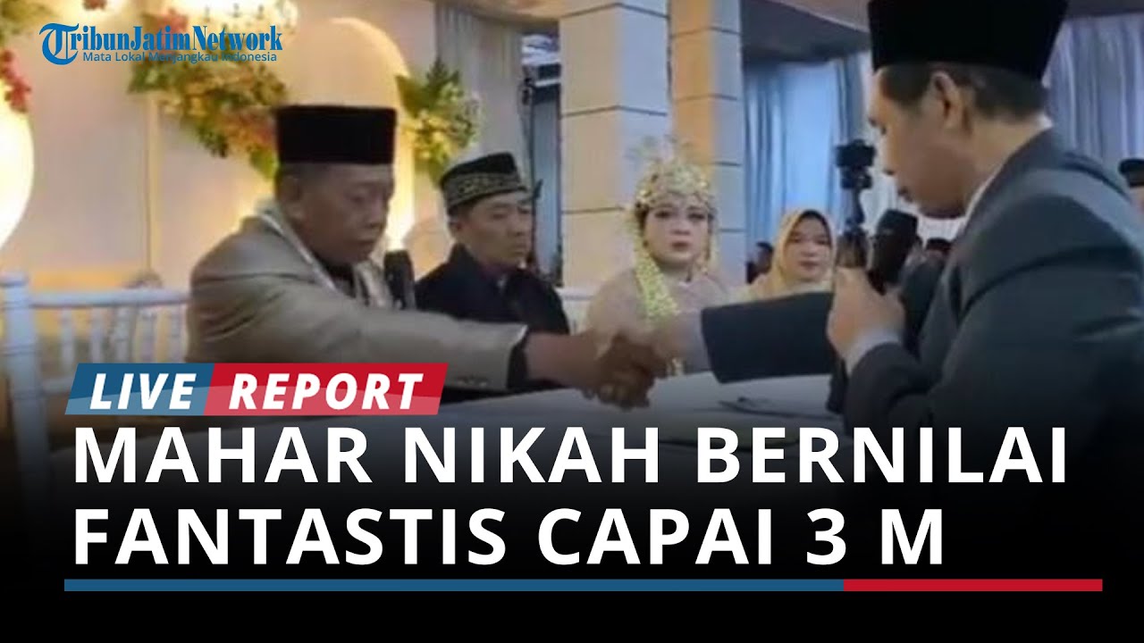 Viral di Medsos, Mahar Perkawinan di Pacitan Bernilai Fantastis, Cek Rp 3 Miliar