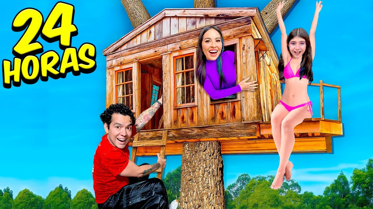 24 HORAS EN CASA DEL ÁRBOL!!
