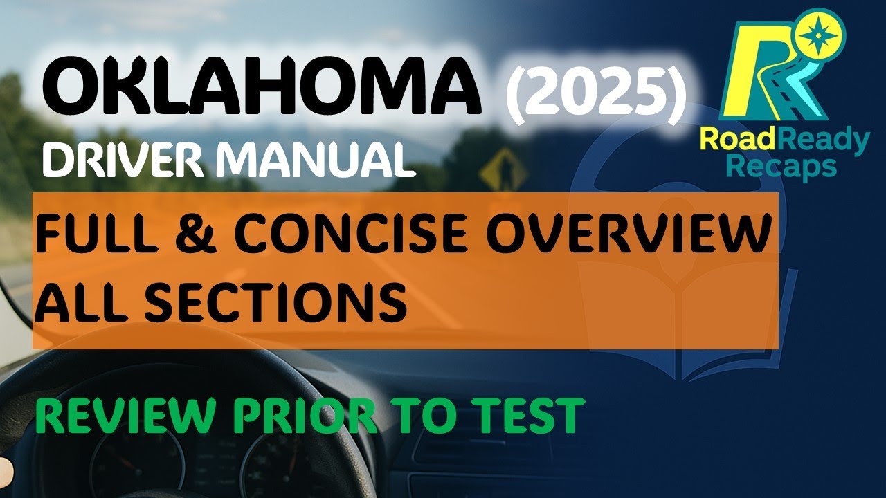 Oklahoma Driver Manual 2025 – Full & Concise Overview | RoadReadyRecaps