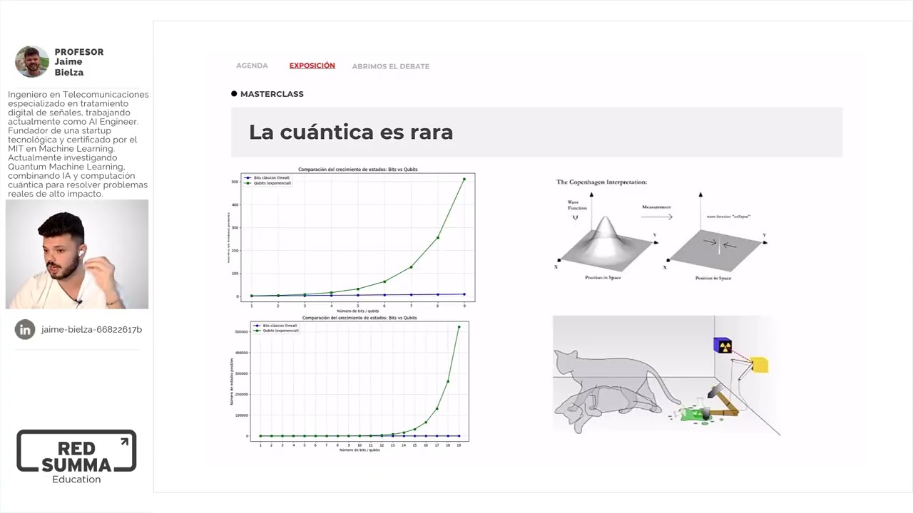 Masterclass Enero RED SUMMA - El Lenguaje de la Realidad: Computación Cuántica para Curiosos.