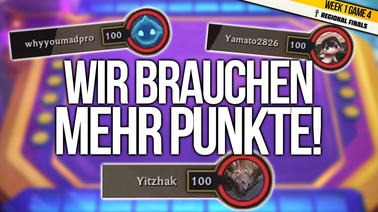Unsere Deutschen brauchen mehr Punkte! | TFT EM Week 1 Game 4