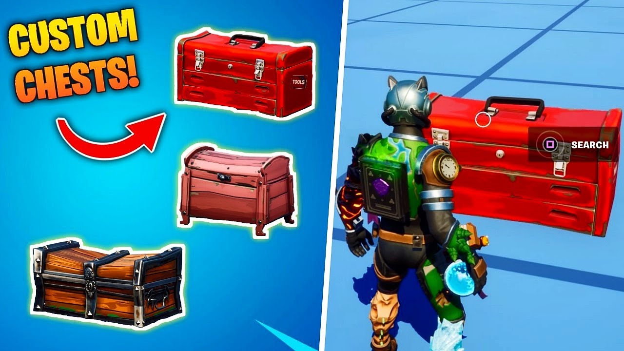 How To Make CUSTOM CHESTS & LOOT POOLS In Fortnite Creative!