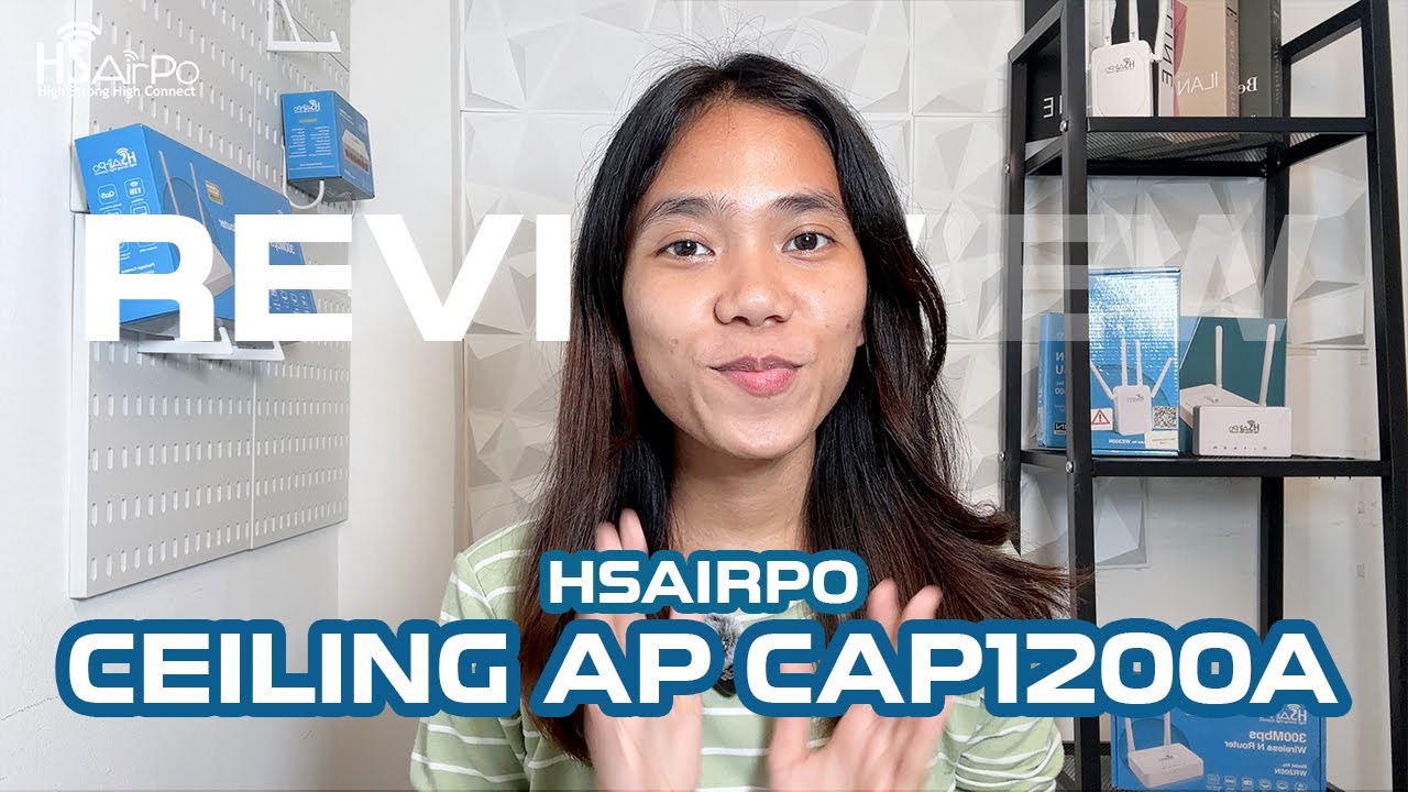 Review dan unboxing produk ceiling AP milik HSAirpo
