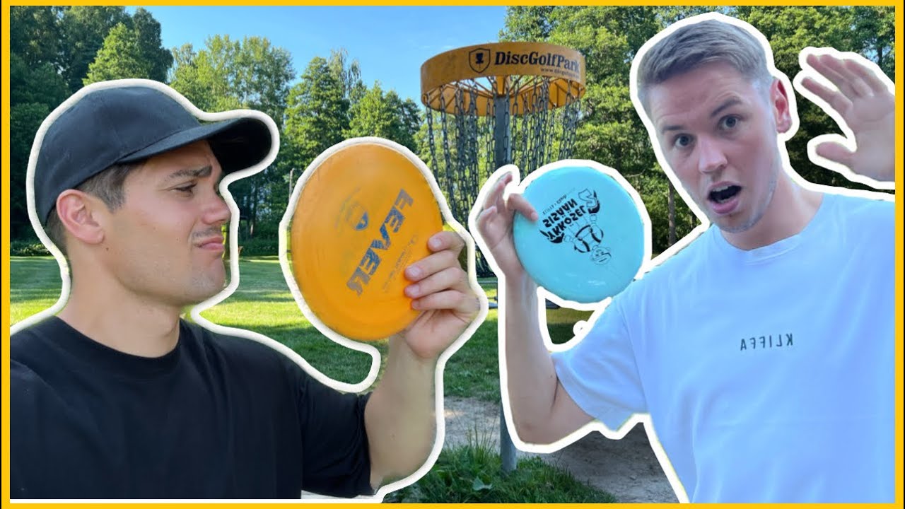 K&auml;vin testaamassa FRISBEEGOLFIA ft. @KLIFFA