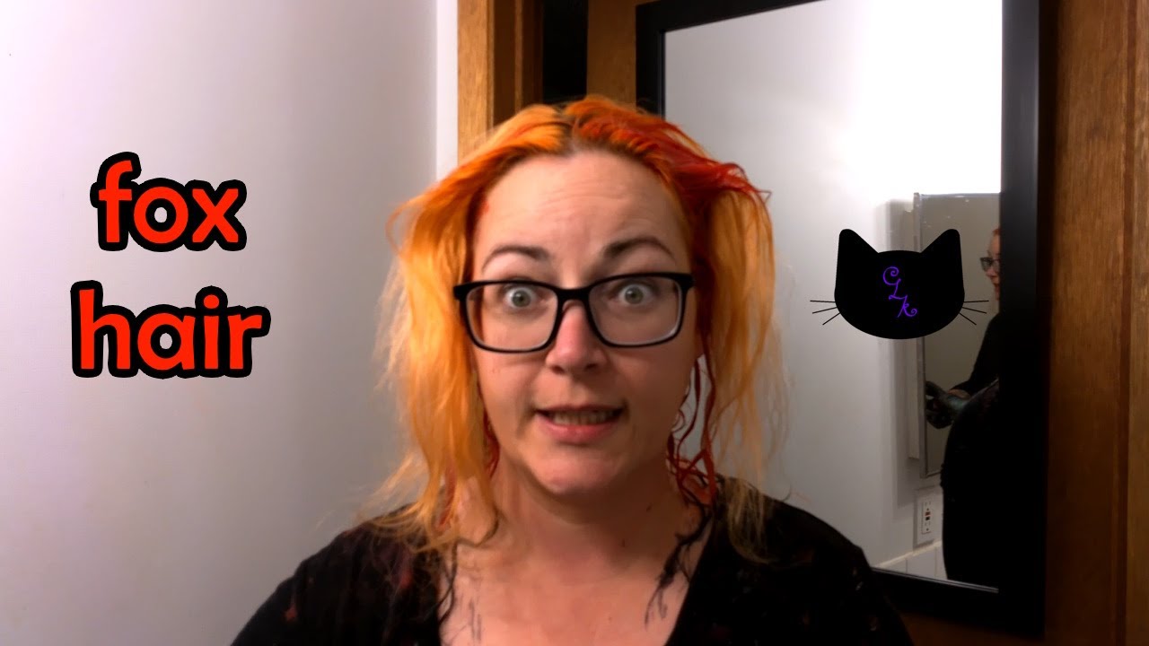 applying and removing fox hair colour