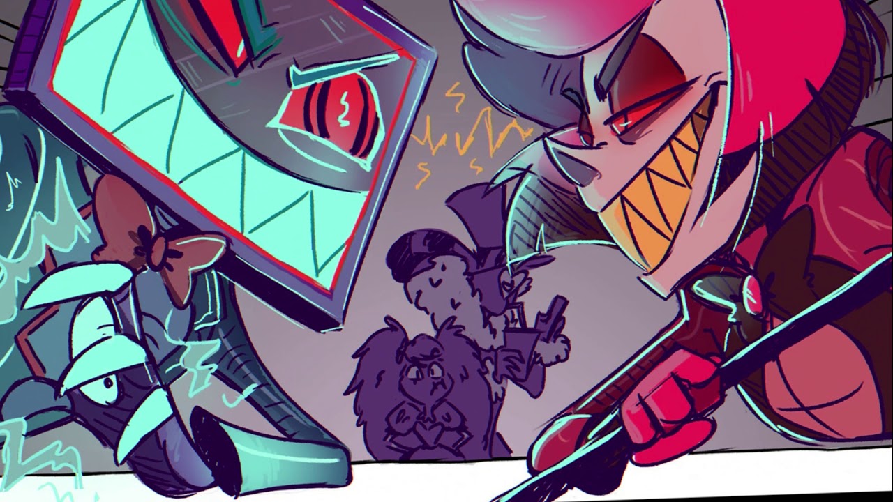fandub comics divertido hazbin hotel  2