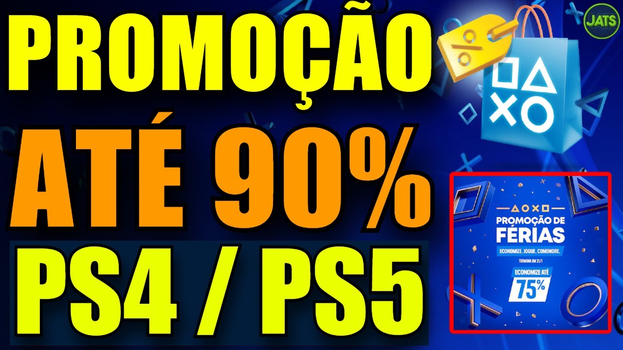 MEGA PROMOÇÃO NO PS4 E PS5 !! JOGOS BARATOS NA PROMOÇÃO DE FÉRIAS PLAYSTATION