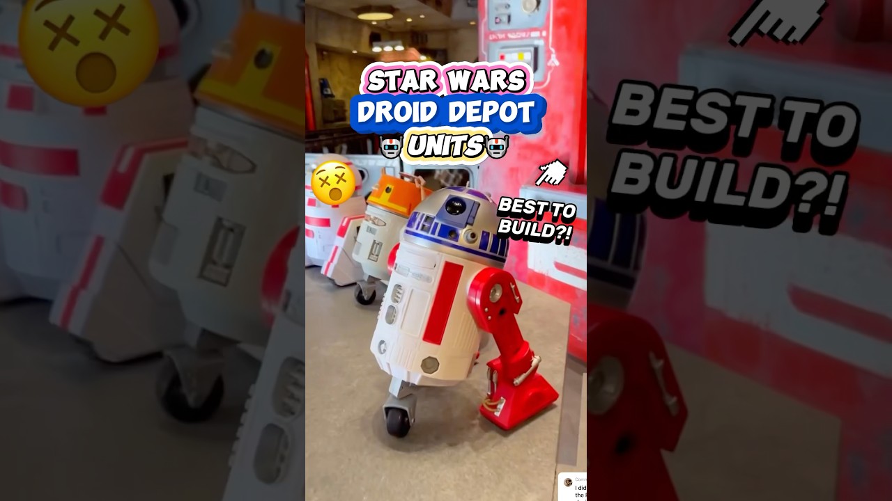 BEST Droid Depot Droid?! 😮🤖(Droid Buliding Options in Galaxy&rsquo;s Edge)
