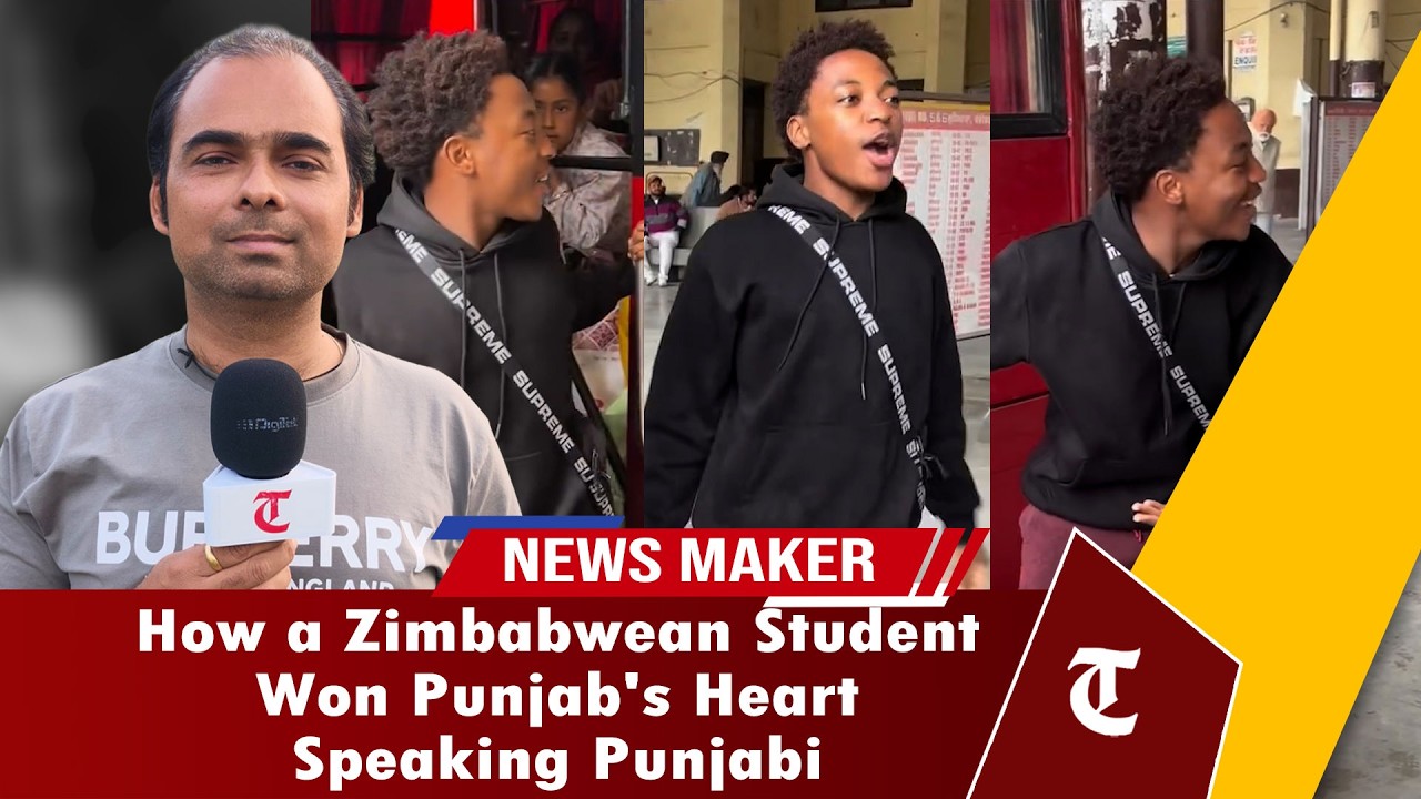 From Zimbabwe to Punjab: The Student Who Went Viral Speaking Punjabi & Eating Butter Chicken