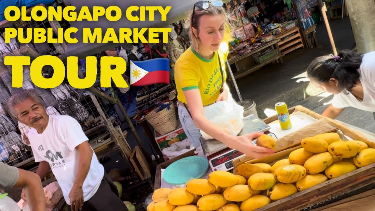 2024 Olongapo City Public Market Walking Tour Zambales Philippines