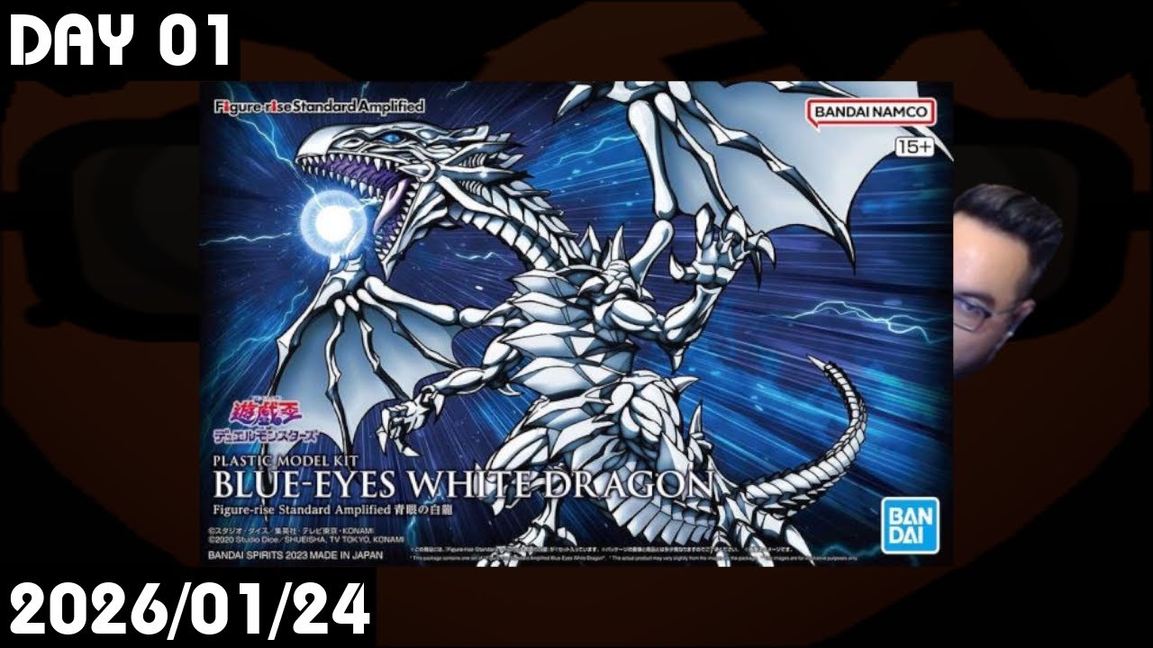 lesterrrr | Blue Eyes White Dragon Model Kit Build