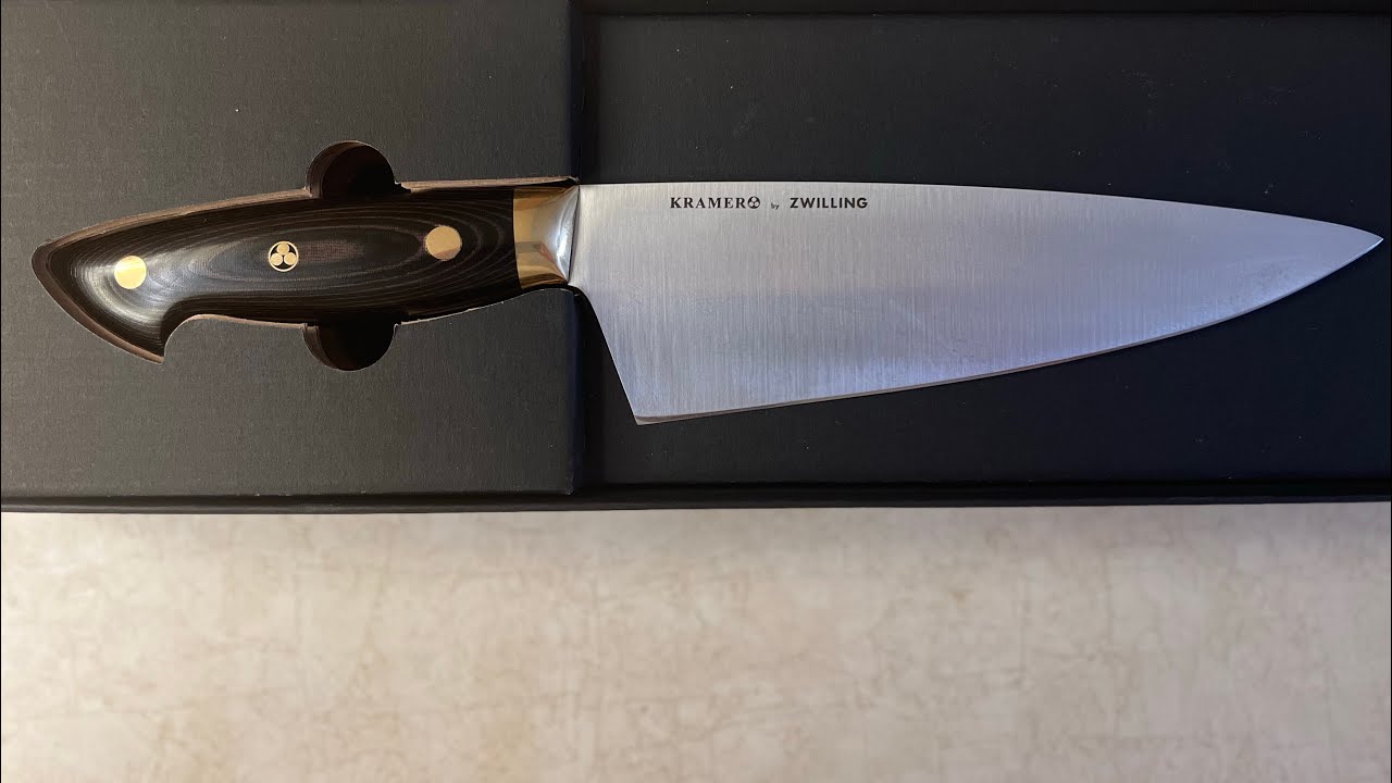NEW BOB KRAMER CARBON 2.0 8 INCH CHEF KNIFE— Sautéed Carrots w/shallots