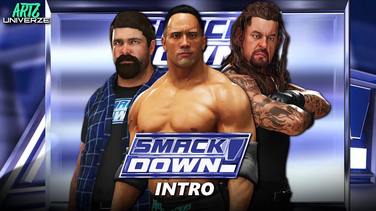 WWE 2K25  Universe Mode - Smackdown intro