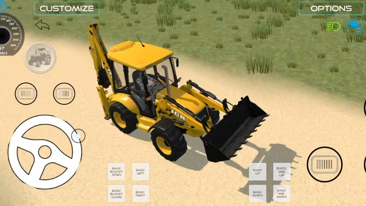JCB driving || in Indian vehicles simulator 3D 