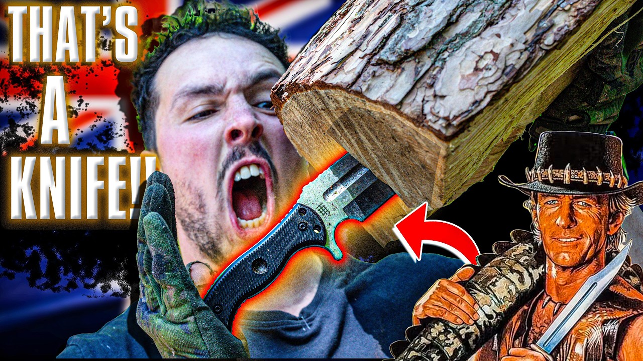 AUSTRALIA Most Indestructible Knife&nbsp;EVER!!? Half Breed Blades LBK CPM-3V!
