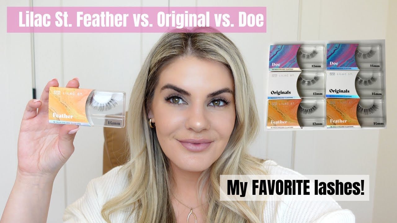 Lilac St. Lash Comparison & Updates: Feather/ Doe/ Original