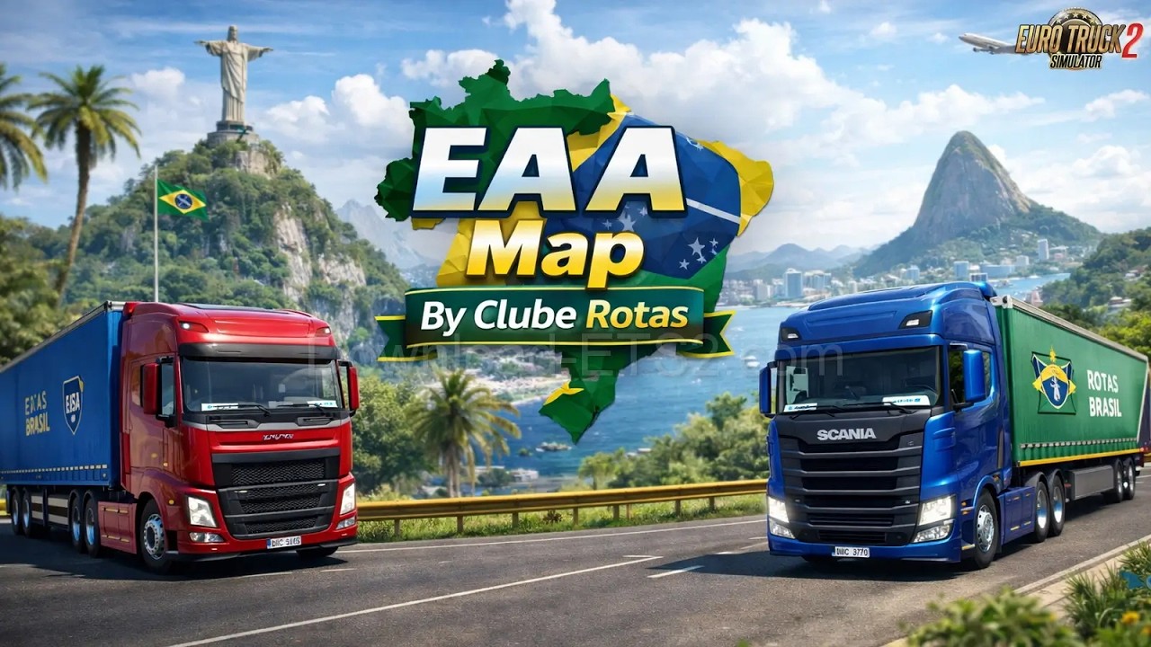 MAPA  EAA PARA ETS2 1.58 ACTUALIZADO