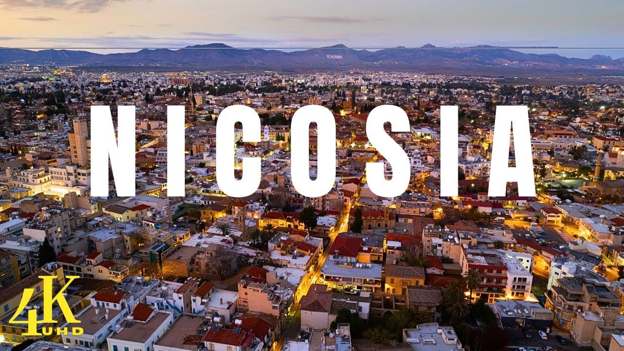 Nicosia , Cyprus 🇨🇾 4K UHD | Drone Footage