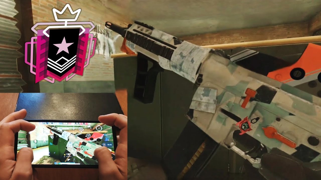 ⚡ HANDCAM ⚡ RANK + 6 DEDOS | Rainbow Six Mobile 🔥