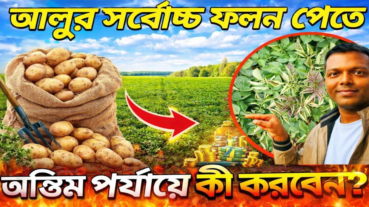 ৬০দিনের পর আলুর বিশেষ পরিচর্যা✅কি করবেন?কী করবেন না@AgricultureBook 