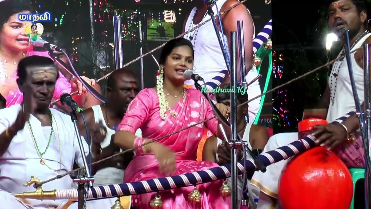 💥மதுரையில் கலக்கிய || அச்சங்குன்றம் அரசி 💚மாதவி வில்லுப்பாட்டு #madhavi