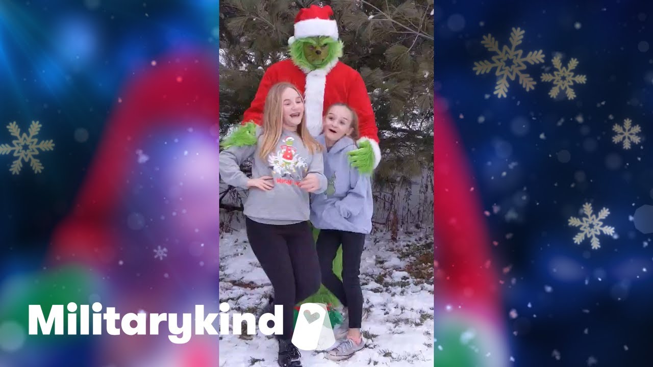 Grinch saves Christmas with Army dad surprise | Militarykind