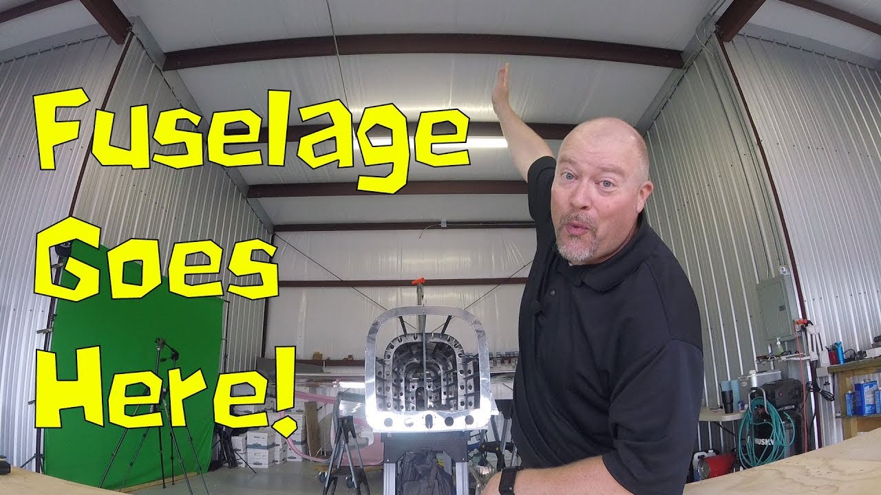 RV-10 Fuselage - 002 - Initial steps on building the fuselage