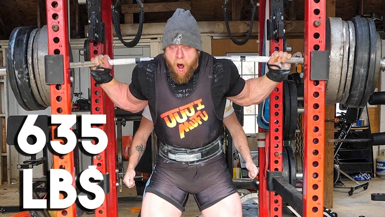Jujimufu HUGE SQUAT PR, HE KEEPS GETTING STRONGER!