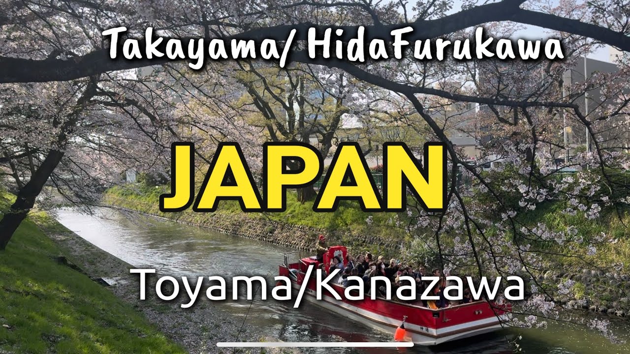 Japan 🇯🇵 //Takayama To Hida Furukawa To Toyama To Kanazawa